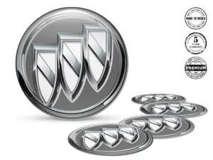 Buick Domed Emblem Logo Sports Temporal Thrust Wave
